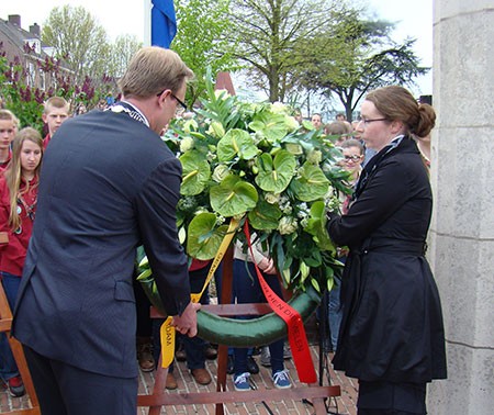 Oorlog of Vrede, 4 mei-toespraak Loco Burgemeester Peter Verheij tijdens dodenherdenking