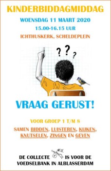 Kinderbiddagmiddag - Vraag gerust