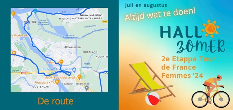 Hallo Zomer - 2e Etappe Tour de France Femmes '24