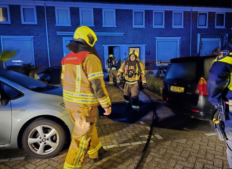 Brand in woning Batavierstraat
