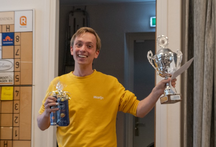 Marijn den Hartog winnaar Sliedrecht Open Rapid