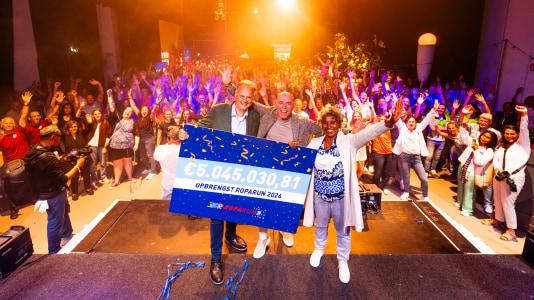 Roparun sluit jubileumeditie af met ruim vijf miljoen euro voor palliatieve zorg
