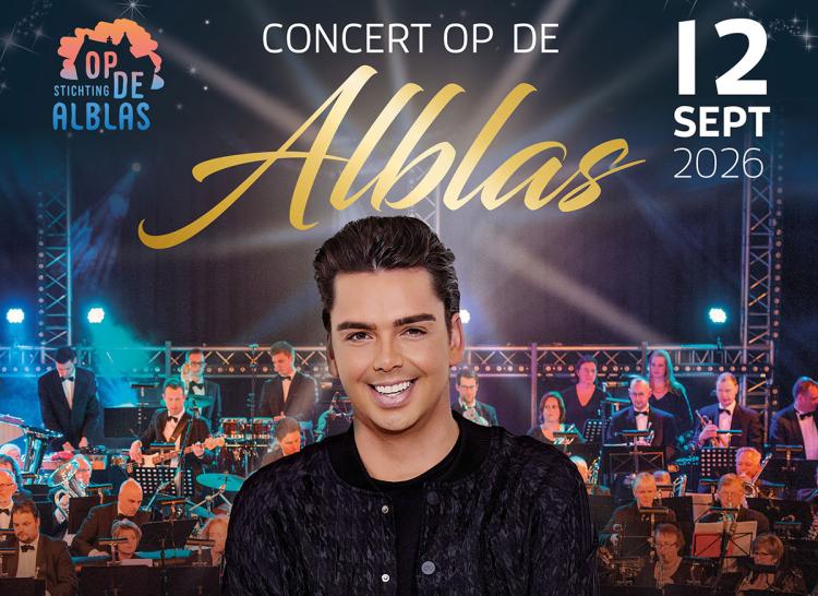 Yves Berendse vervangt André Hazes als hoofdact Concert op de Alblas