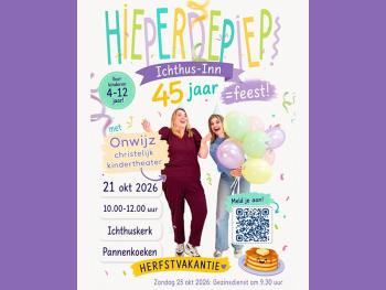 Ichthus-Inn '45-jaar Feest' (4-12 jaar)