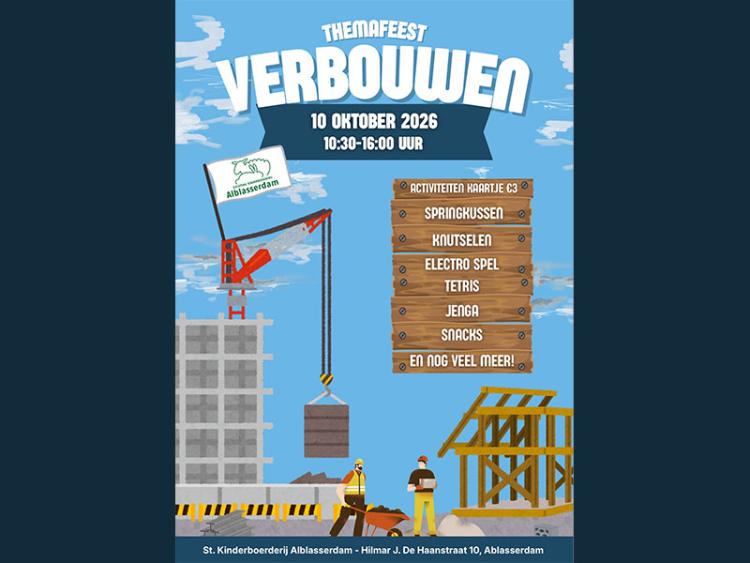 Themafeest Verbouwen bij kinderboerderij de Plantage