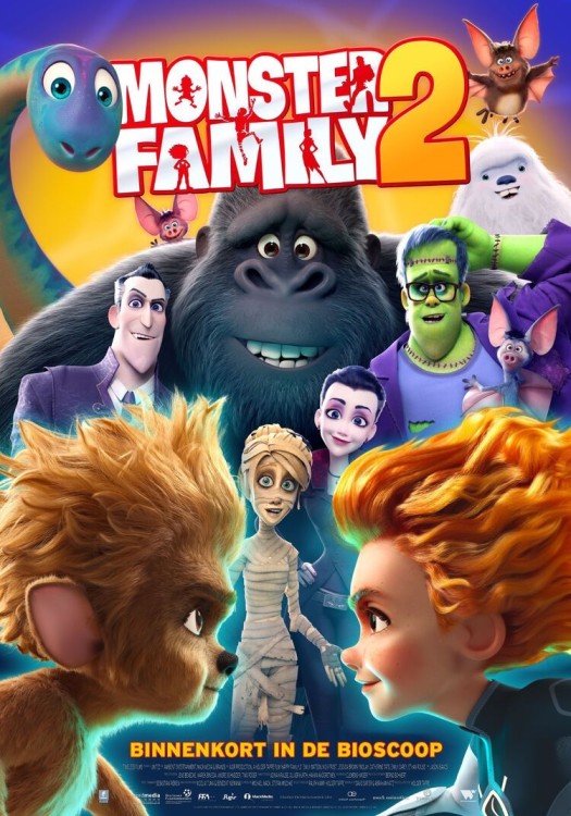 Landvast vertoonde: Monster Family 2
