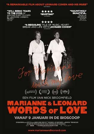 Landvast vertoonde: Marianne & Leonard: Words of Love