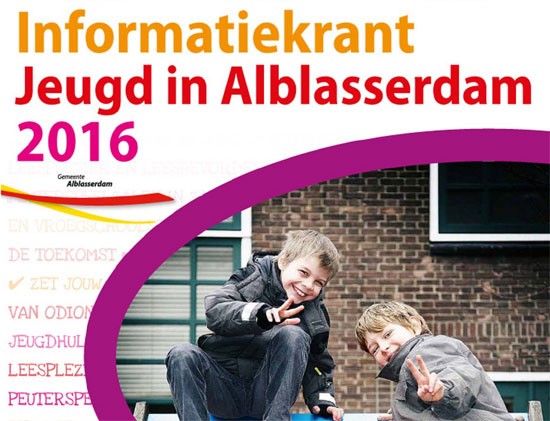 Speciale Informatiekrant 'Jeugd in Alblasserdam 2016'