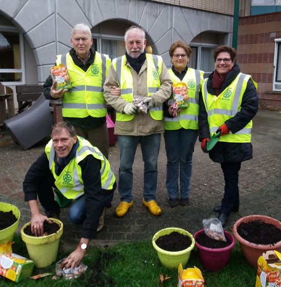 Mooi welkomstgeschenk voor medewerkers en bewoners De Alblashof