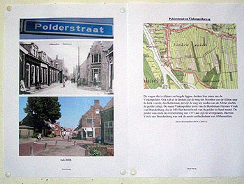 Album afbeelding 7: Ook over het ontstaan van bv. de Polderstraat was de nodige info te lezen