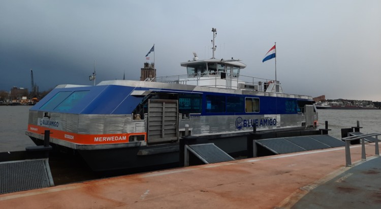 Iets lagere waardering Waterbus Drechtsteden