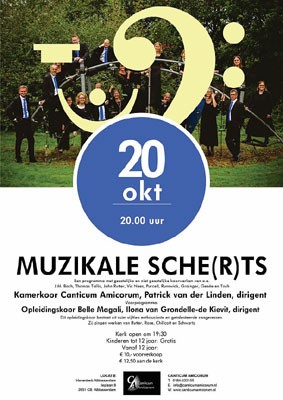 Muzikale Sche(r)ts met Kamerkoor Canticum