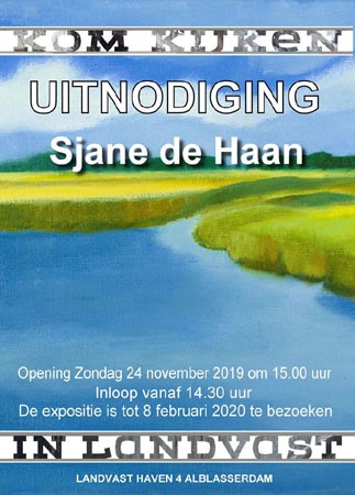 Expositie Sjane de Haan