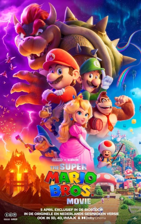 Landvast vertoonde: The Super Mario Bros. Movie