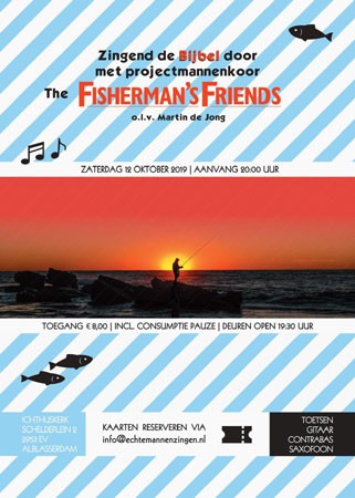 Concert projectmannenkoor The Fisherman'sFriends